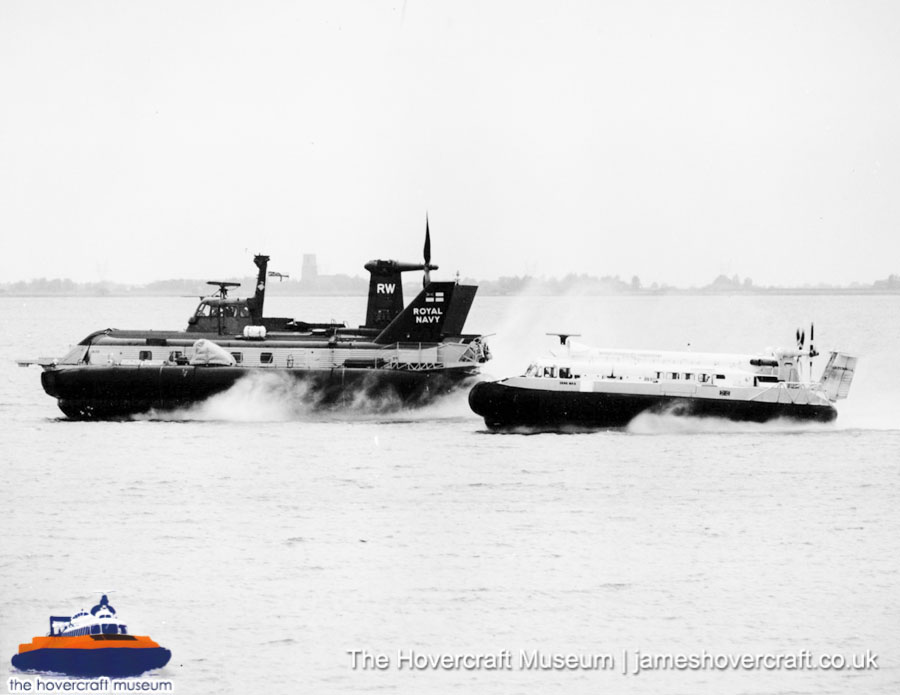 SRN6 with the military -  (credit: The <a href='http://www.hovercraft-museum.org/' target='_blank'>Hovercraft Museum Trust</a>).